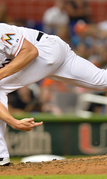Marlins place Capps on DL with elbow sprain, call up Ellington